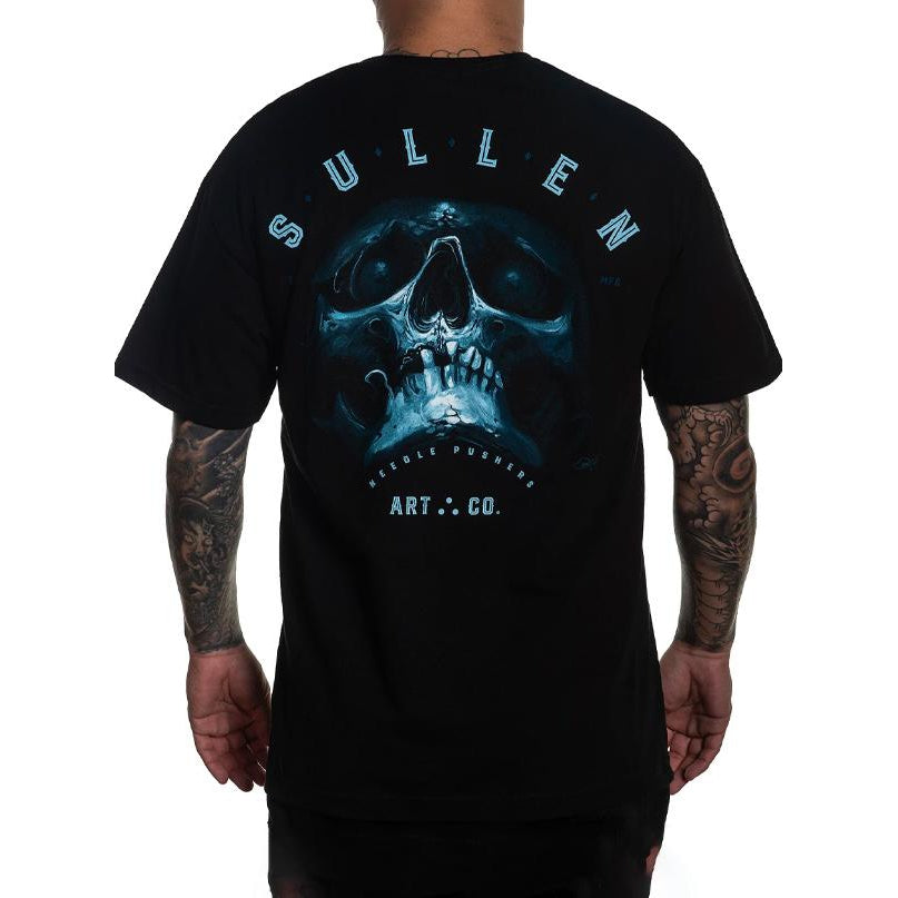 Kobasic Skull Standard Fit Mens T-Shirt-Mens T-Shirts & Tanks-Scarlett Dawn