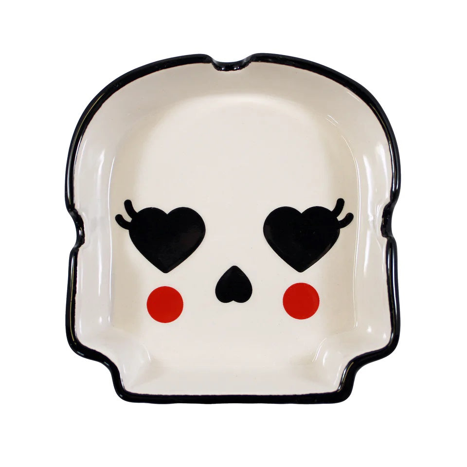 Lady Skull Ashtray-Ashtrays-Scarlett Dawn