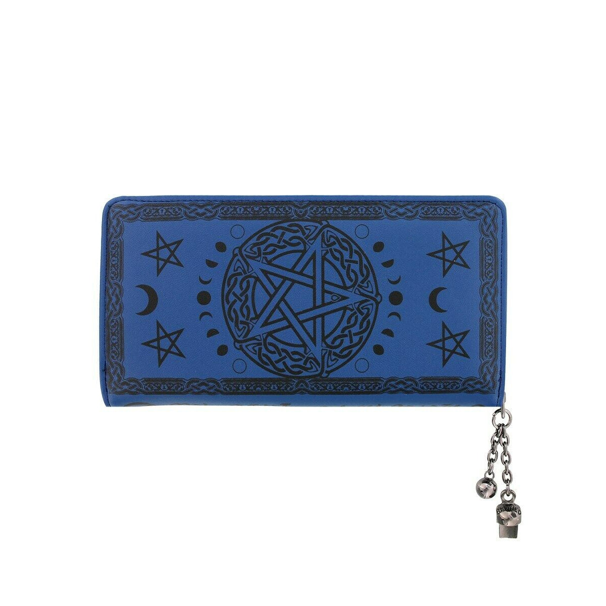 Last Hope Of Misery Blue Womens Wallet-Womens Handbags, Purses & Wallets-Scarlett Dawn