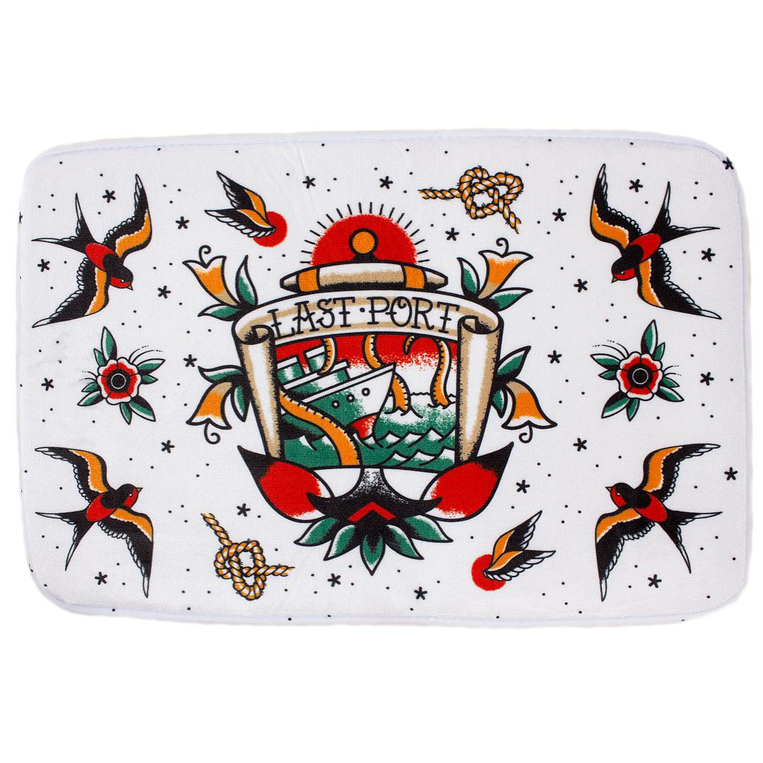 Last Port Bath Mat-Rugs & Mats-Scarlett Dawn