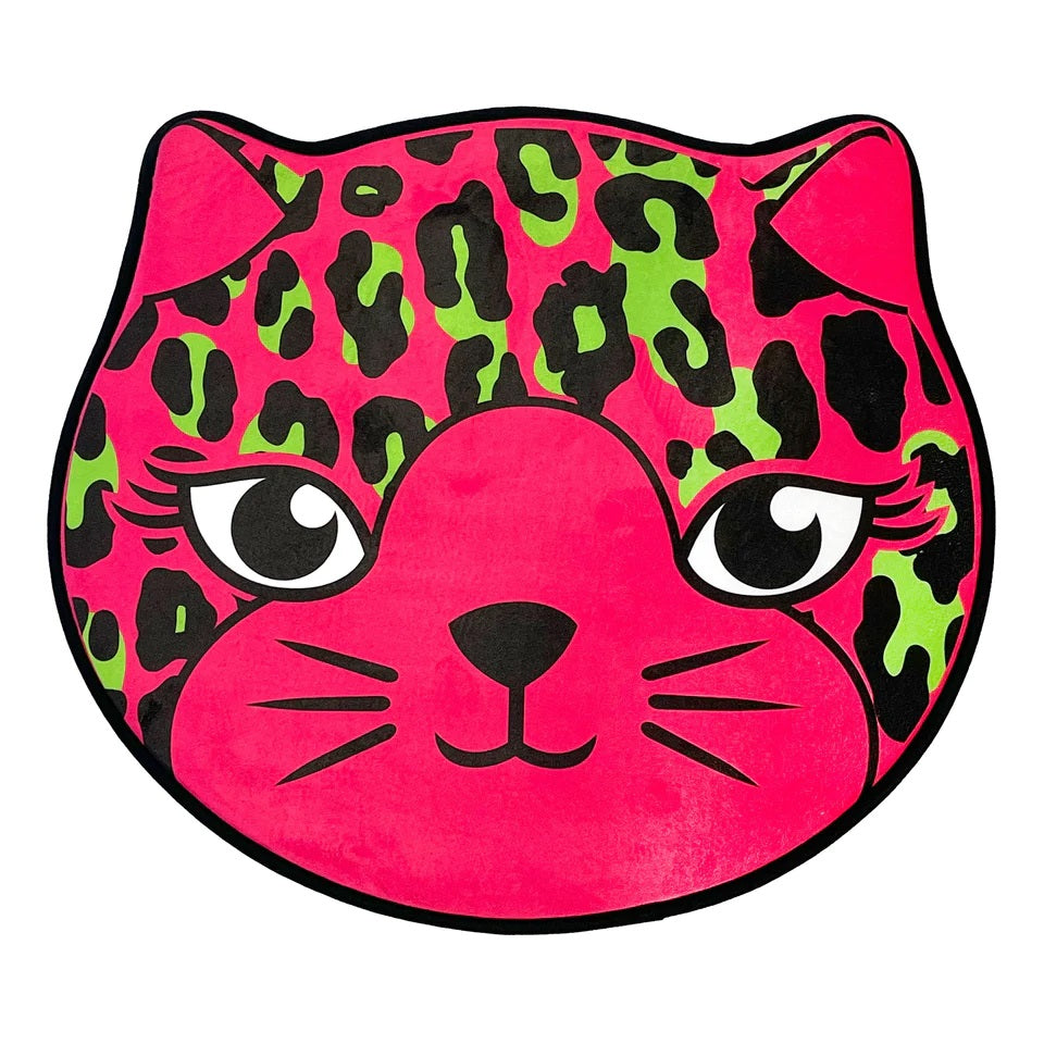 Leopard Cat Bath Mat-Rugs &amp; Mats-Scarlett Dawn