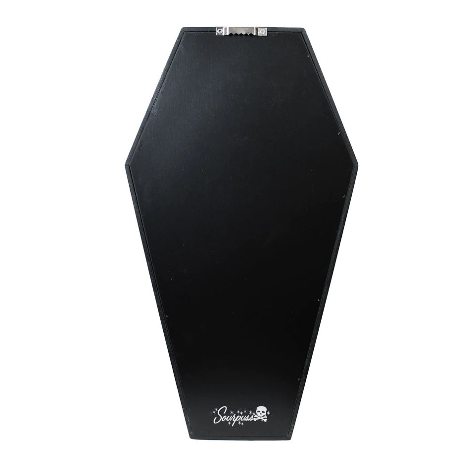 Leopard Print Coffin Shelf-Coffin Shelves-Scarlett Dawn