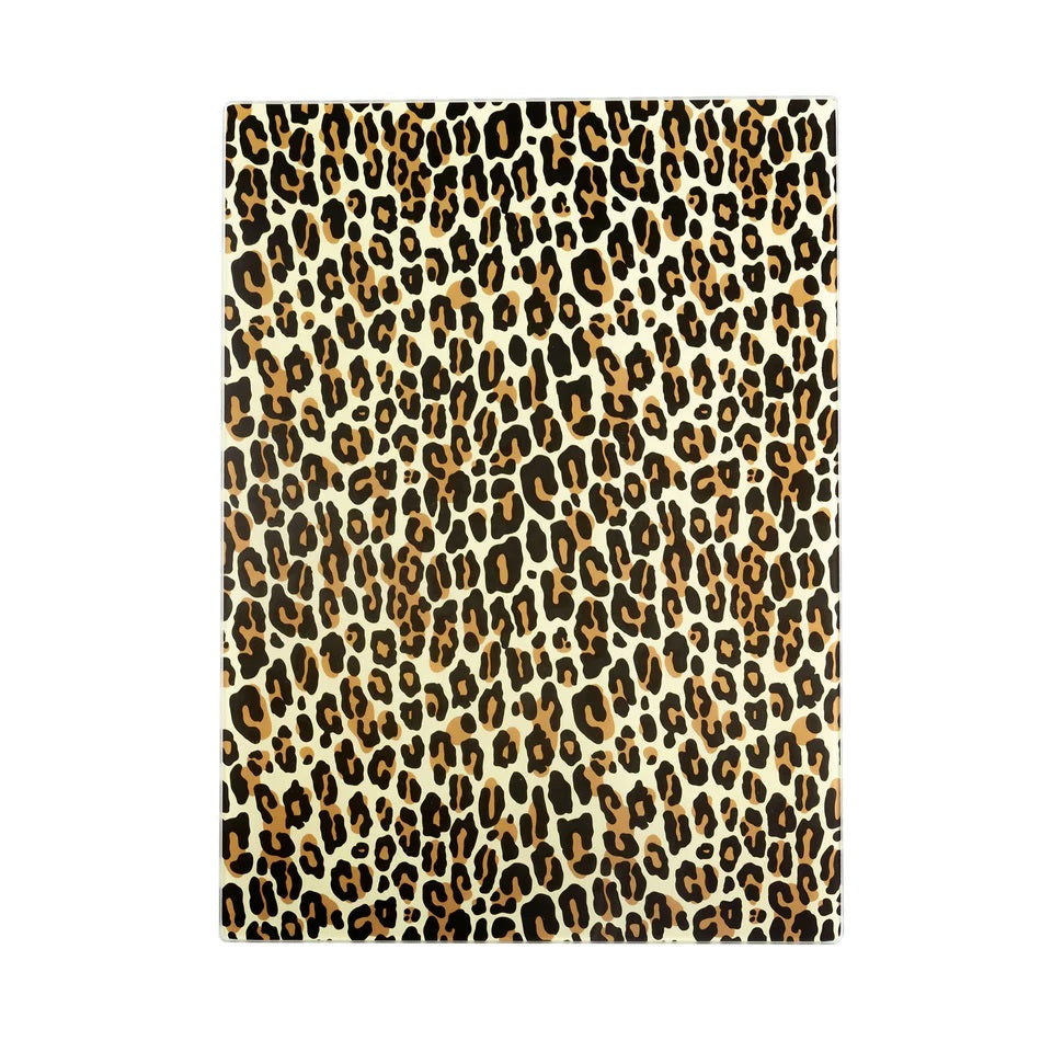 Leopard Print Kitchen Board-Chopping Boards-Scarlett Dawn