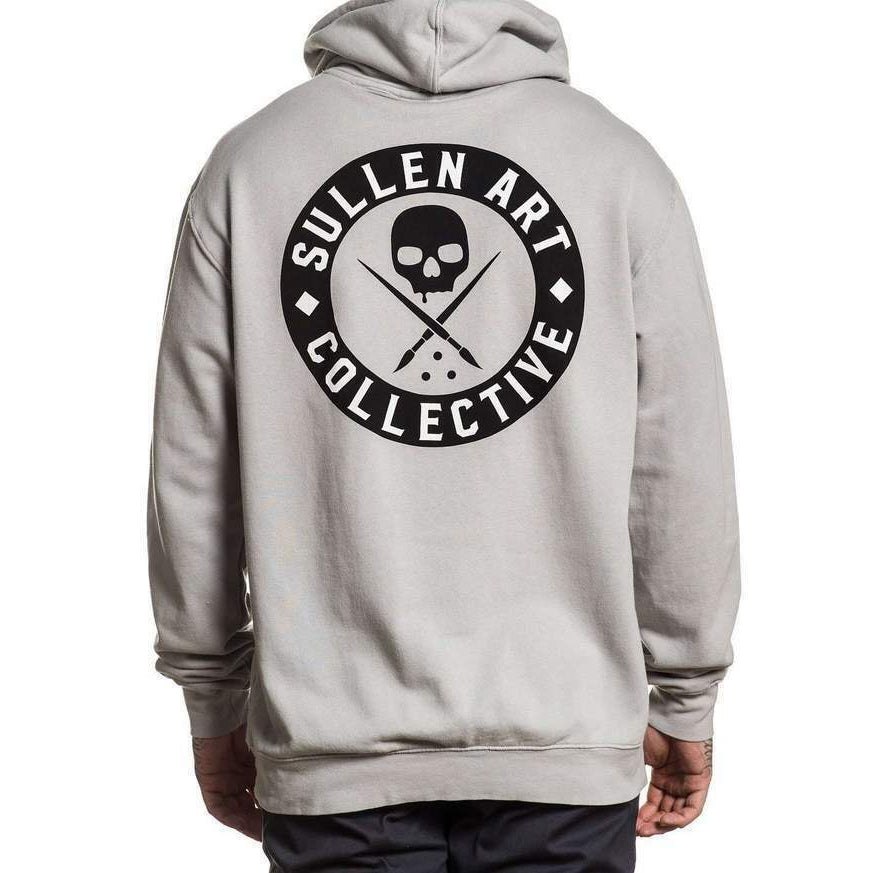 Limestone Mens Pullover Hoodie-Mens Jumpers, Hoodies & Long Sleeves-Scarlett Dawn