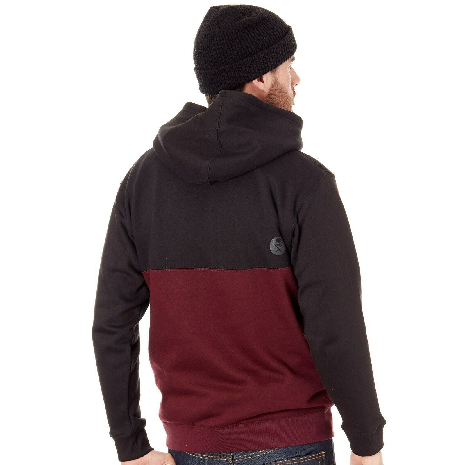 Lines Mens Pullover Hoodie-Mens Jumpers, Hoodies & Long Sleeves-Scarlett Dawn