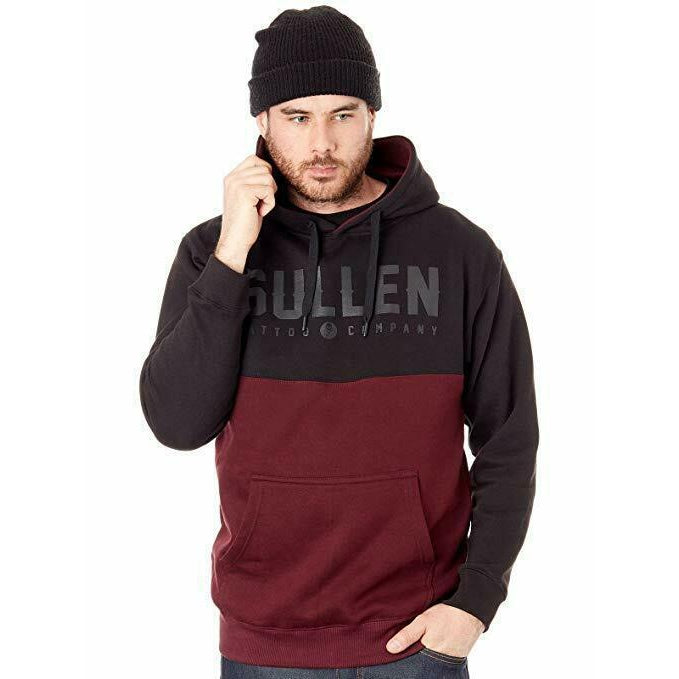 Lines Mens Pullover Hoodie-Mens Jumpers, Hoodies & Long Sleeves-Scarlett Dawn