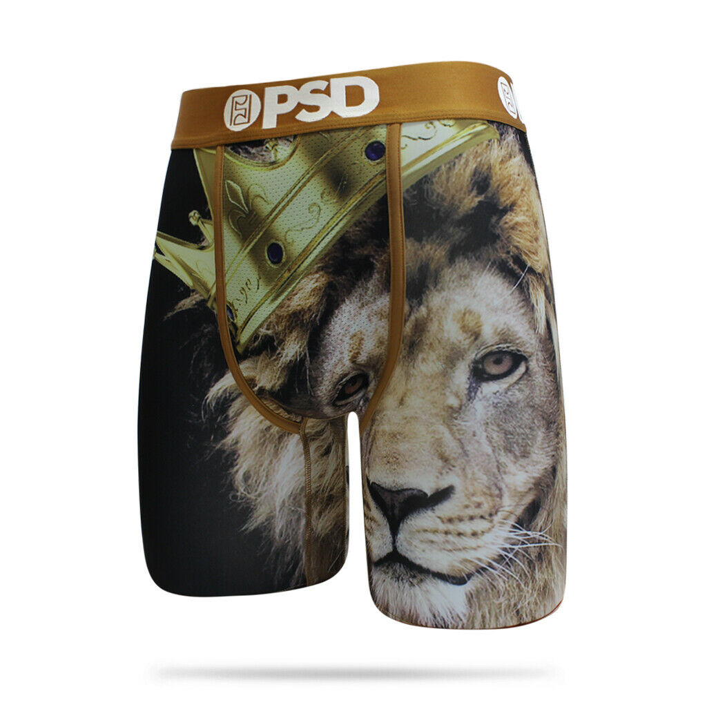Lion King Boxer Briefs-Mens Underwear-Scarlett Dawn