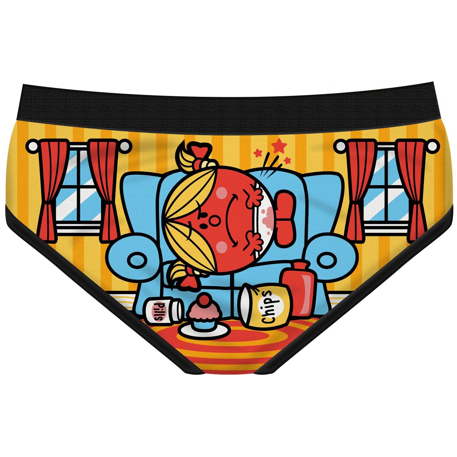 Little Miss Crampy Period Panties-Womens Underwear-Scarlett Dawn
