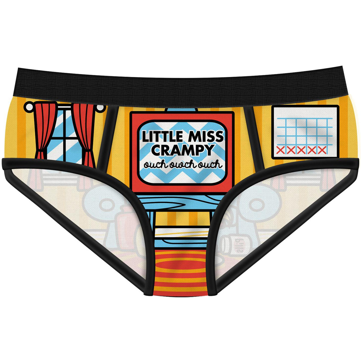 Little Miss Crampy Period Panties-Womens Underwear-Scarlett Dawn