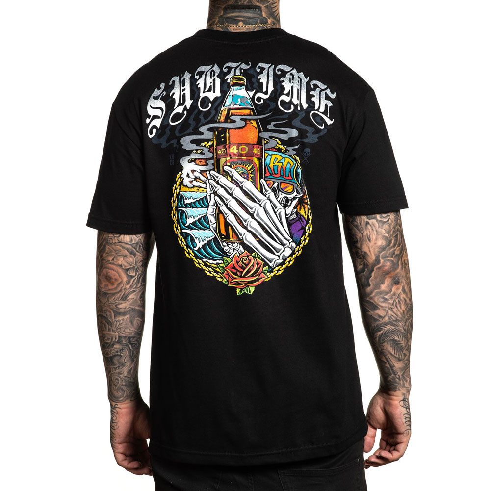 Livin Easy Standard Fit Mens T-Shirt-Mens T-Shirts & Tanks-Scarlett Dawn