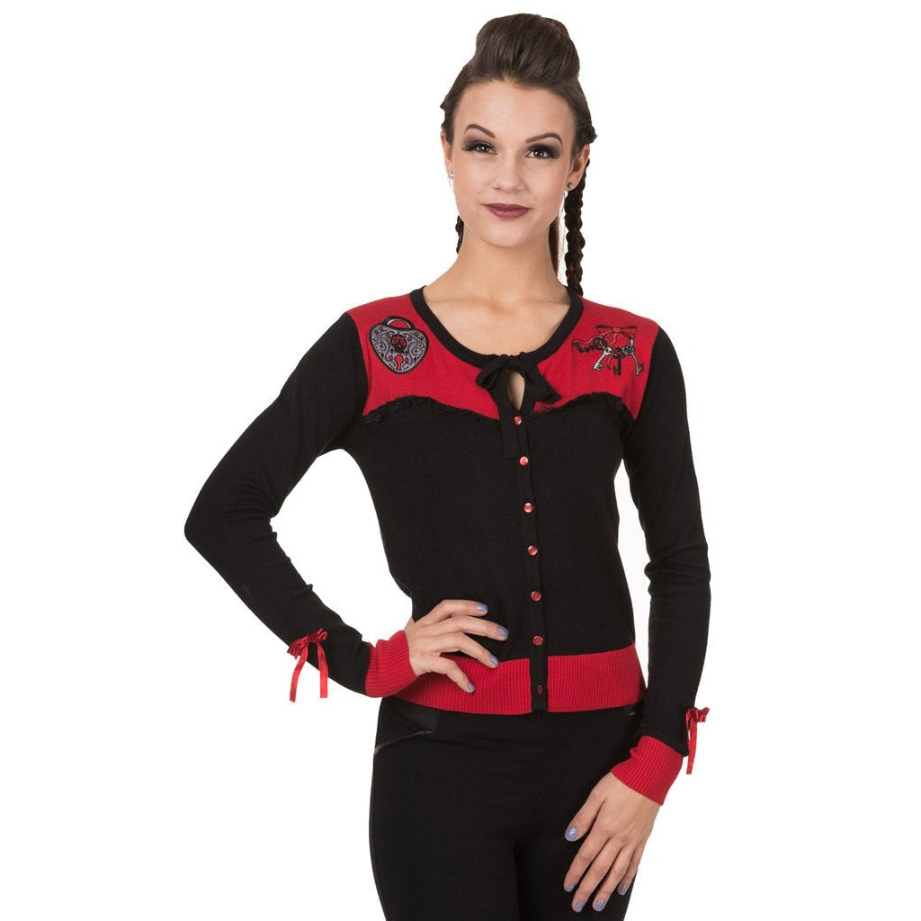 Lock Of Love Cardigan-Womens Cardigans-Scarlett Dawn