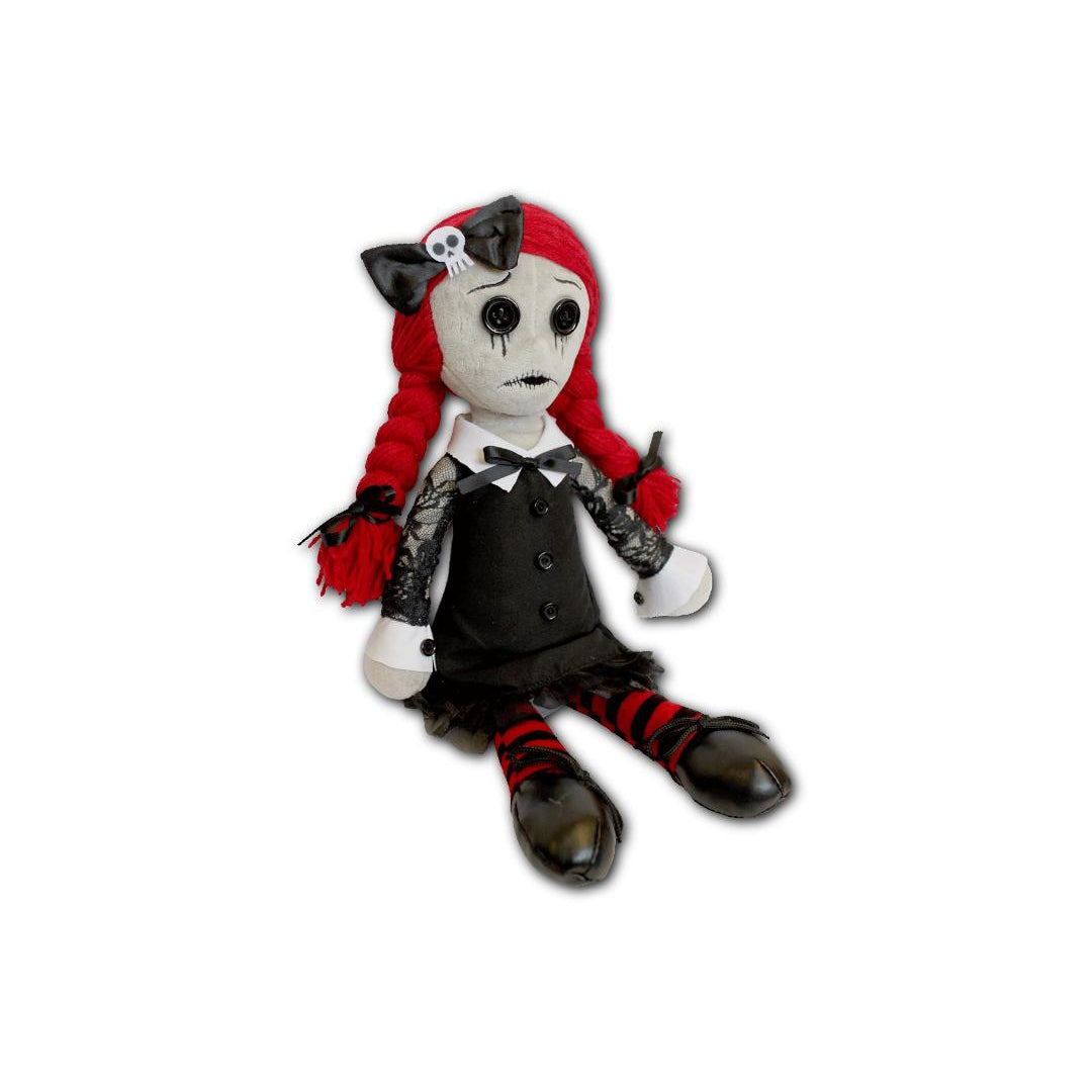 Luna The Goth Rag Doll Plush Toy-Plush Toys-Scarlett Dawn