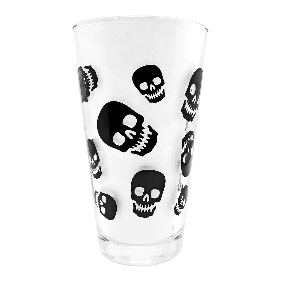 Lust For Skulls Pint Glass-Cups &amp; Mugs-Scarlett Dawn