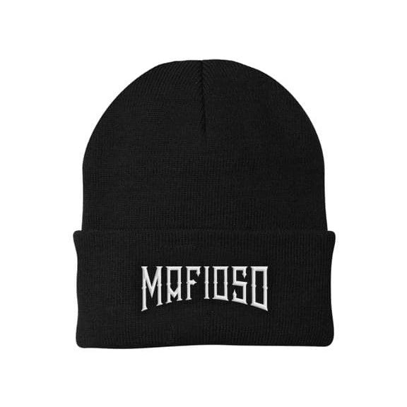 Mafioso Gun Metal Beanie-Mens Beanies, Hats & Snapback Caps-Scarlett Dawn