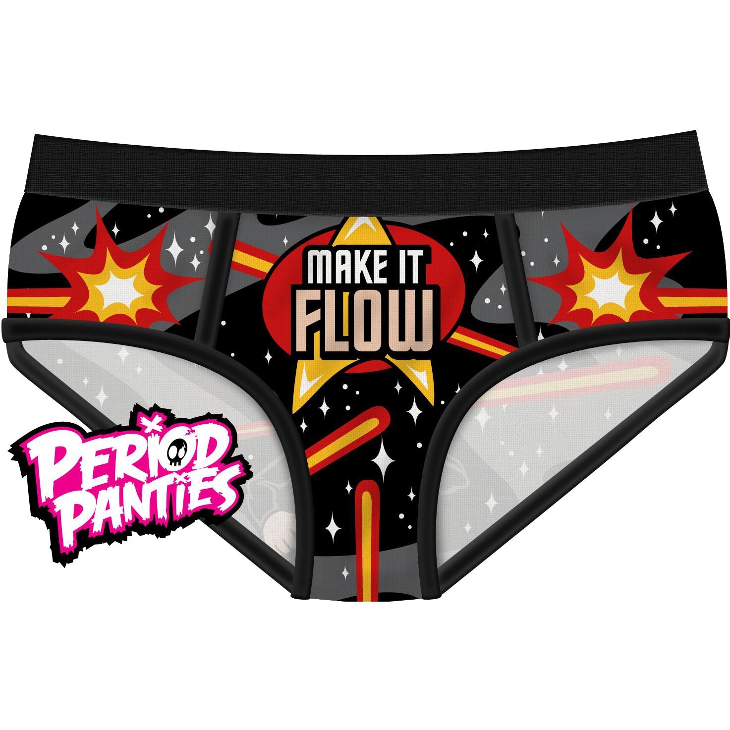 Make It Flow Period Panties-Womens Underwear-Scarlett Dawn