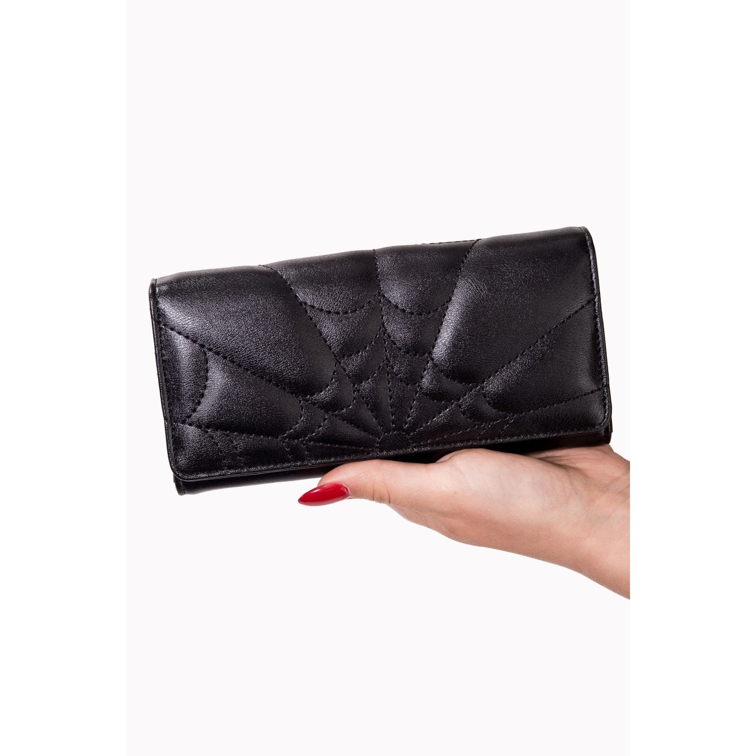 Malice Spiderweb Womens Wallet-Womens Handbags, Purses & Wallets-Scarlett Dawn