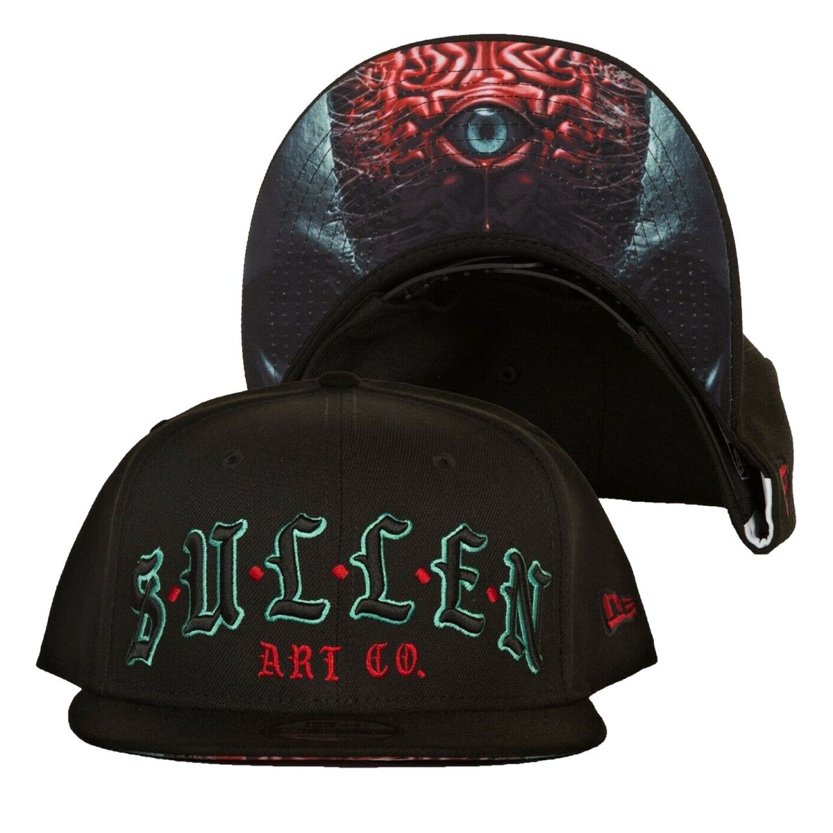 Minds Eye Snapback Cap-Mens Beanies, Hats & Snapback Caps-Scarlett Dawn