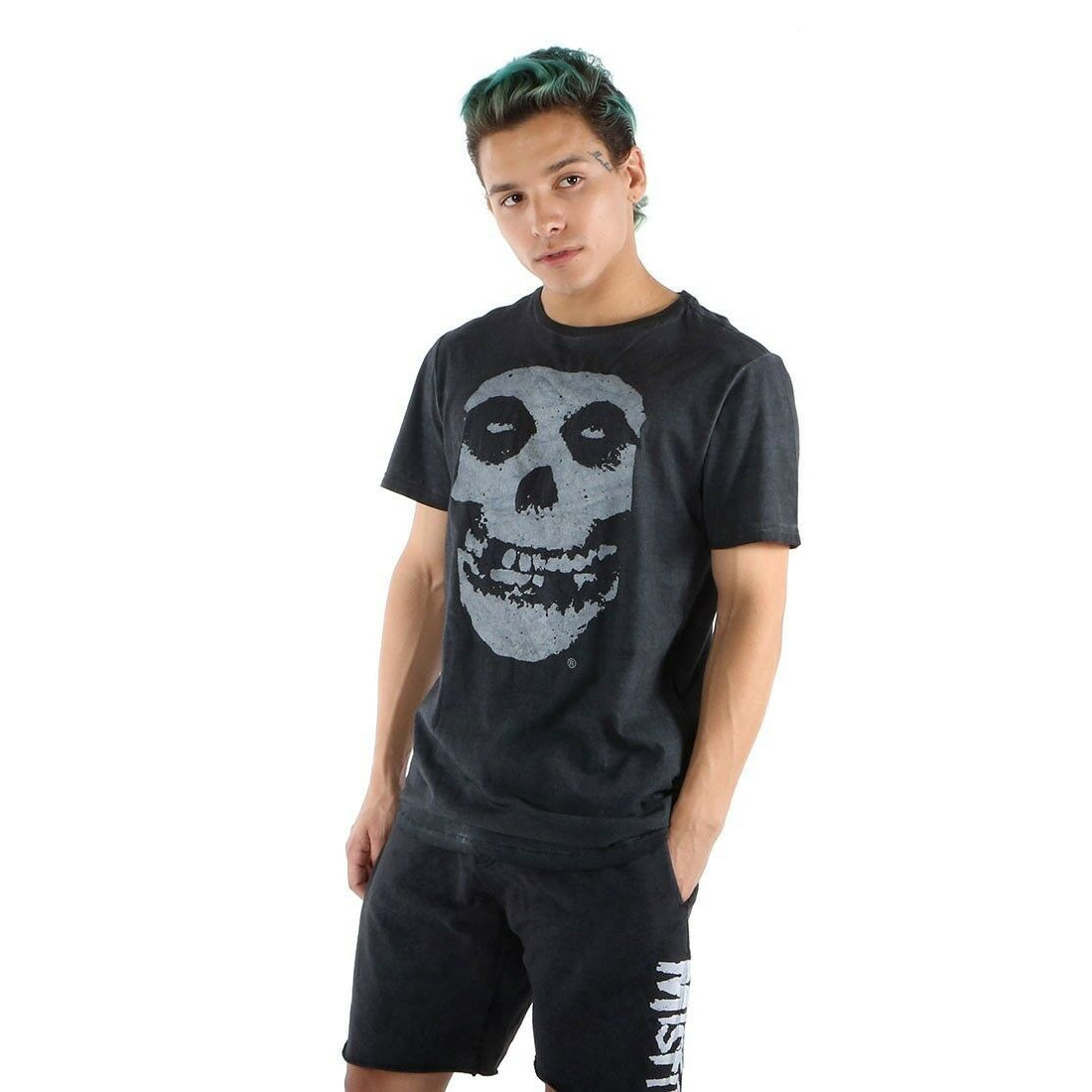 Misfits Fiend Skull Mens T-Shirt-Mens T-Shirts & Tanks-Scarlett Dawn