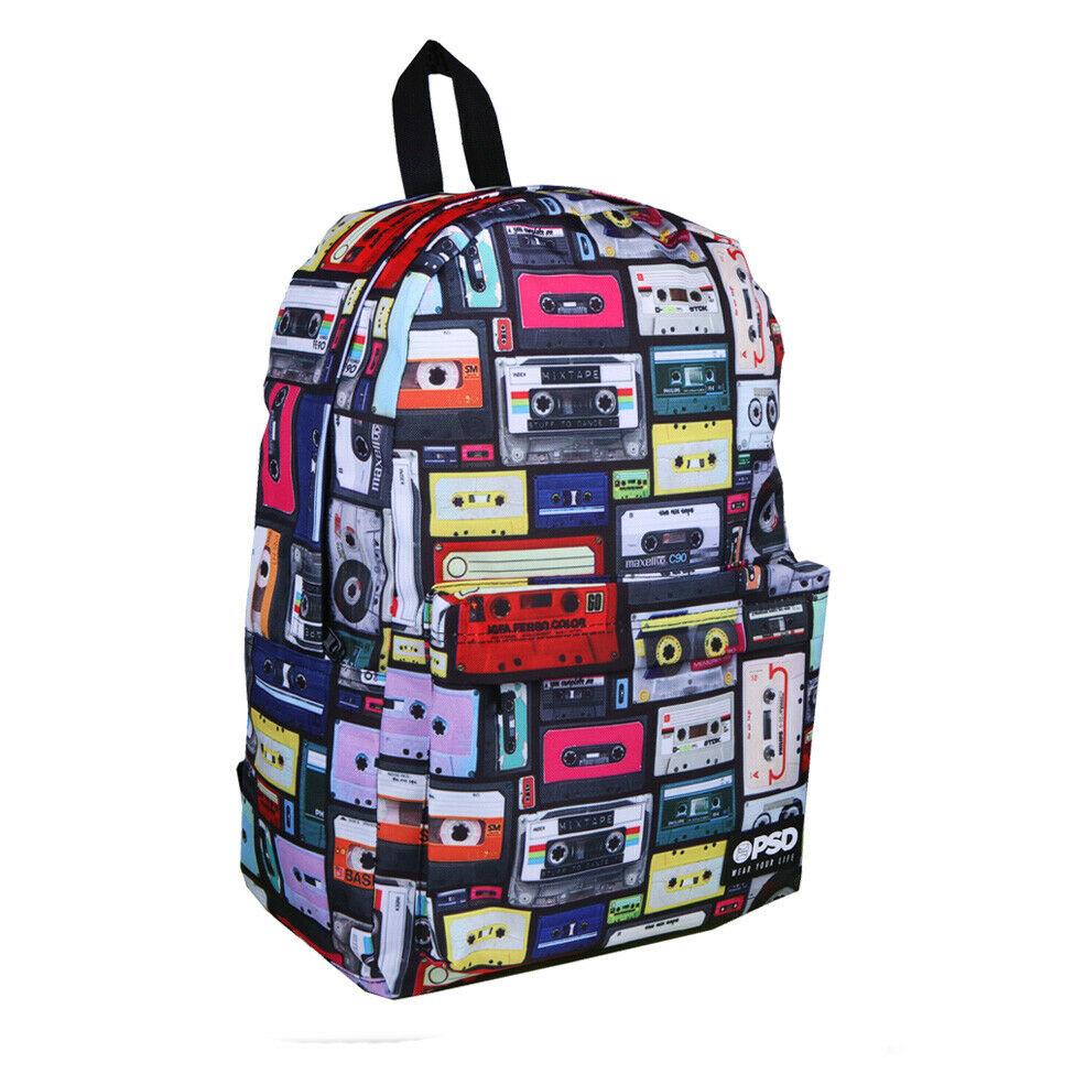 Mixtape Backpack-Mens Bags & Wallets-Scarlett Dawn