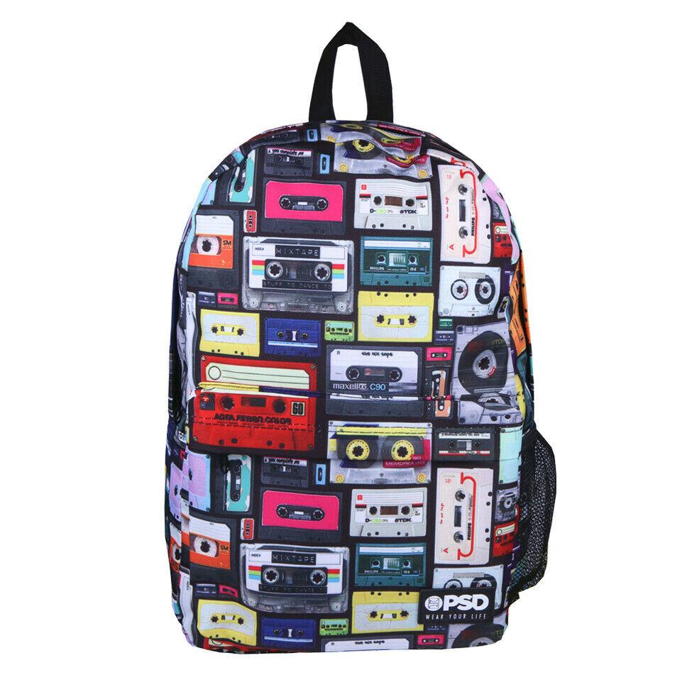 Mixtape Backpack-Mens Bags &amp; Wallets-Scarlett Dawn
