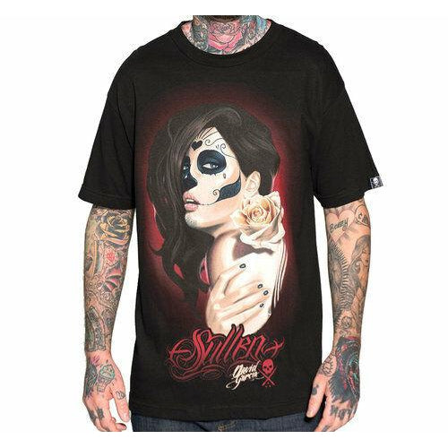 Muerta Rose Standard Fit Mens T-Shirt-Mens T-Shirts & Tanks-Scarlett Dawn