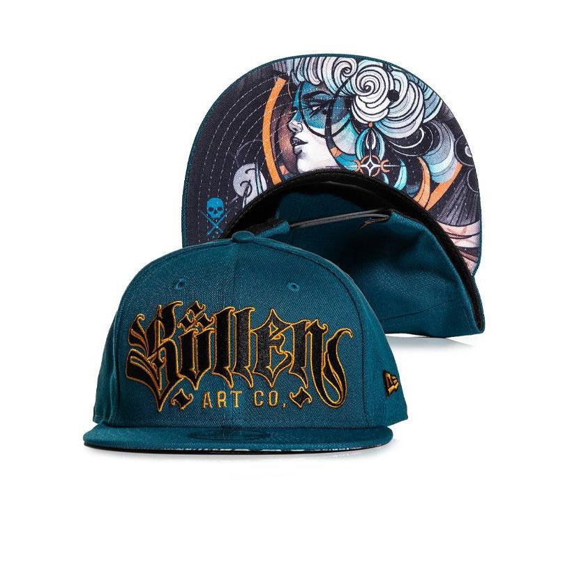 Mystic New Era Snapback Cap-Mens Beanies, Hats & Snapback Caps-Scarlett Dawn
