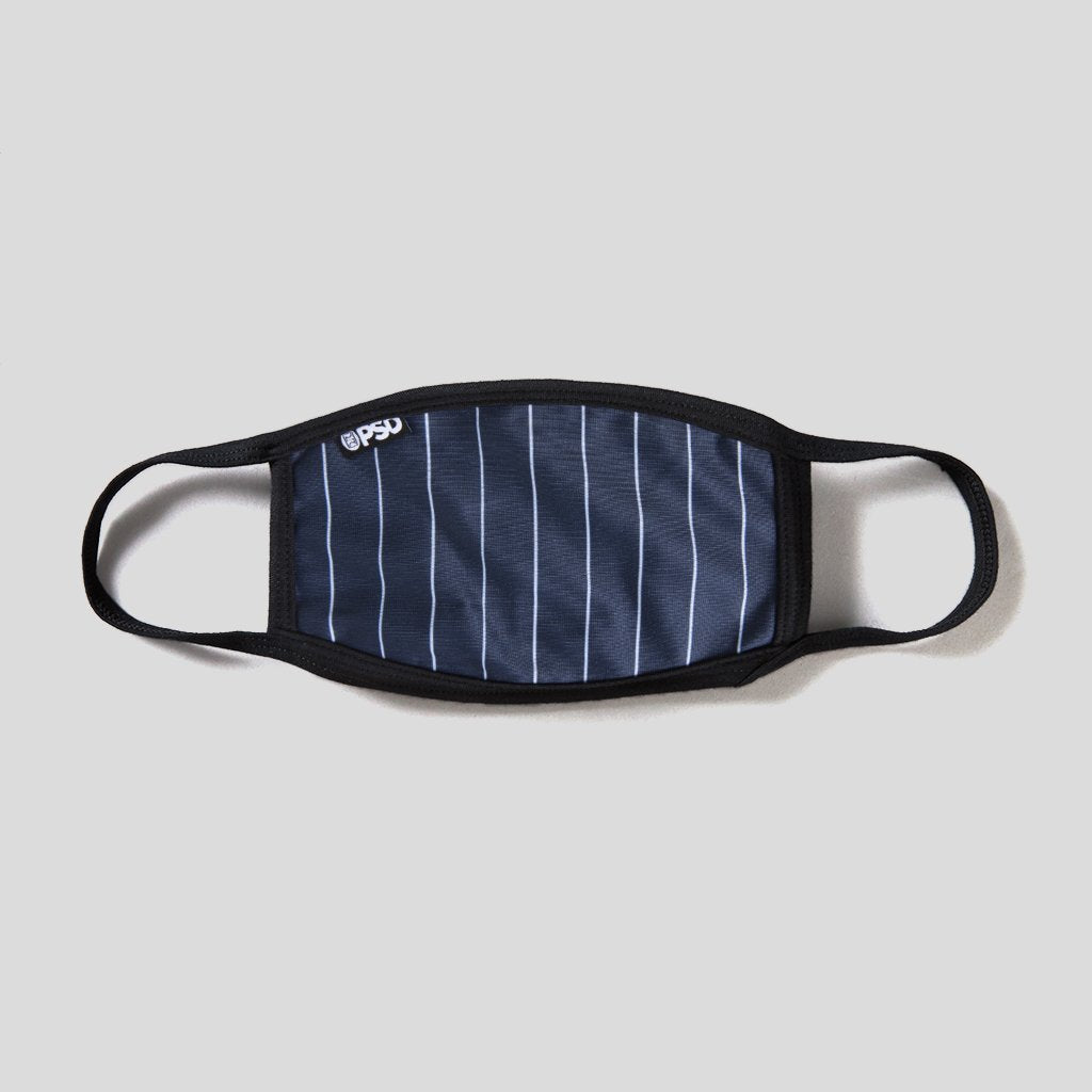 Navy Stripe Face Mask-Face Masks & Wraps-Scarlett Dawn