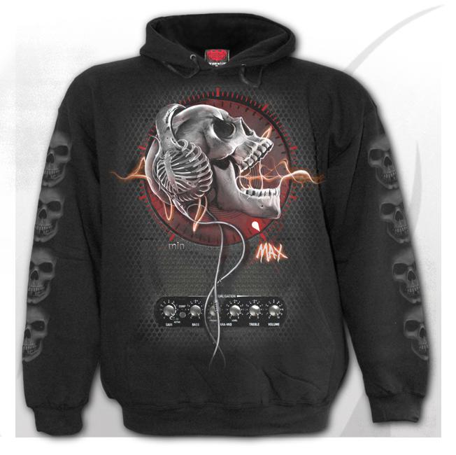 Never Too Loud Boys Hoodie-Baby, Toddler And Kids-Scarlett Dawn