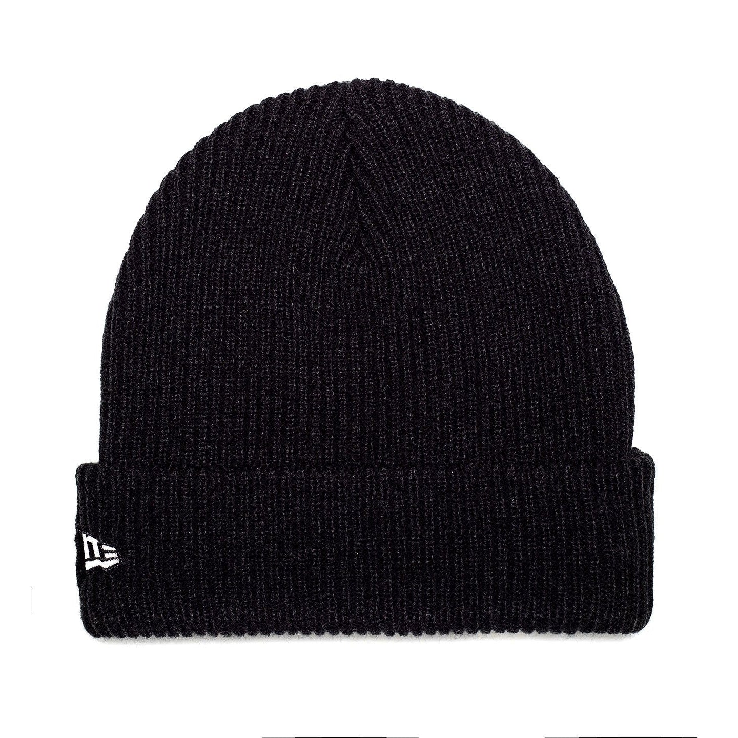New Era Shoreman Black Beanie-Mens Beanies, Hats & Snapback Caps-Scarlett Dawn