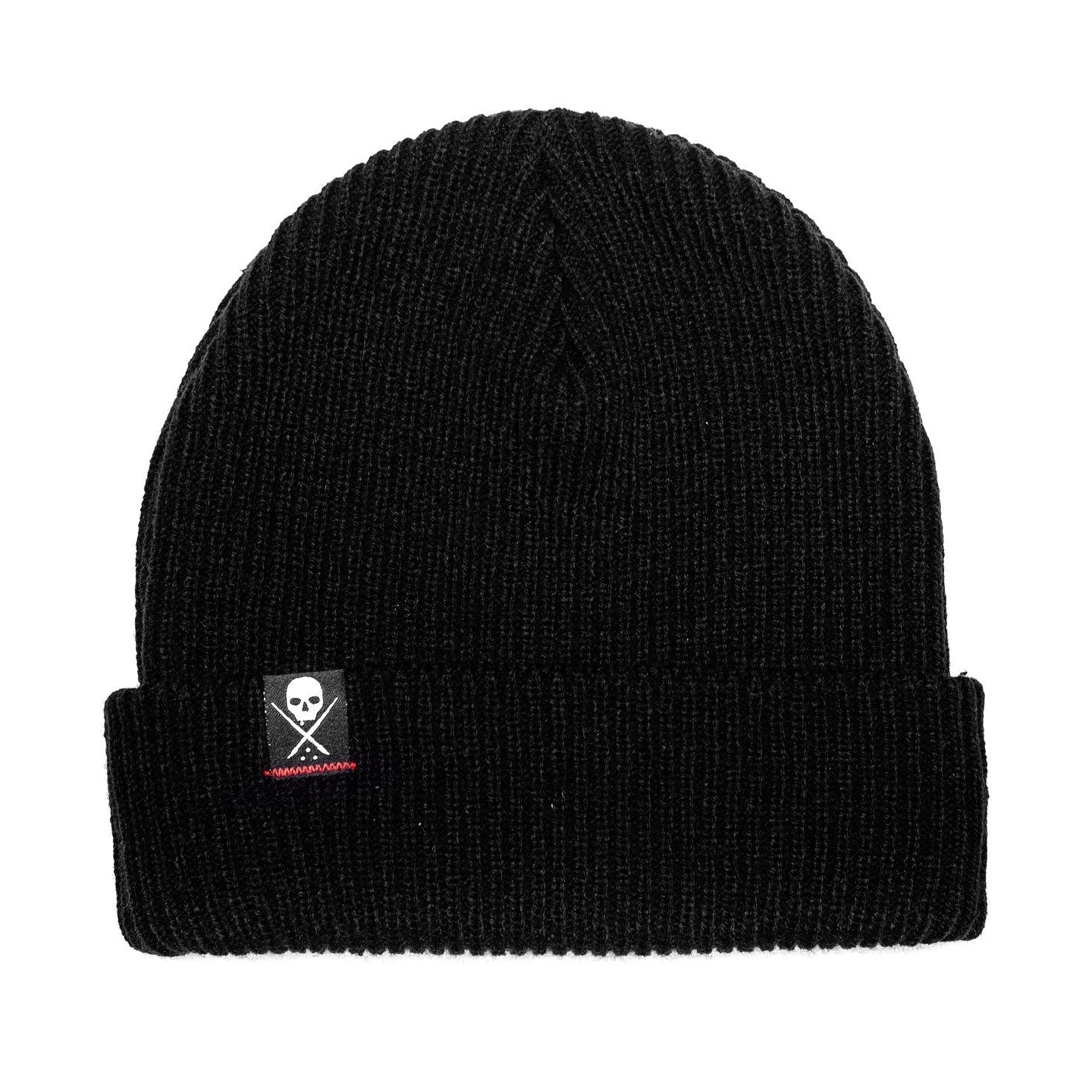 New Era Shoreman Black Beanie-Mens Beanies, Hats & Snapback Caps-Scarlett Dawn
