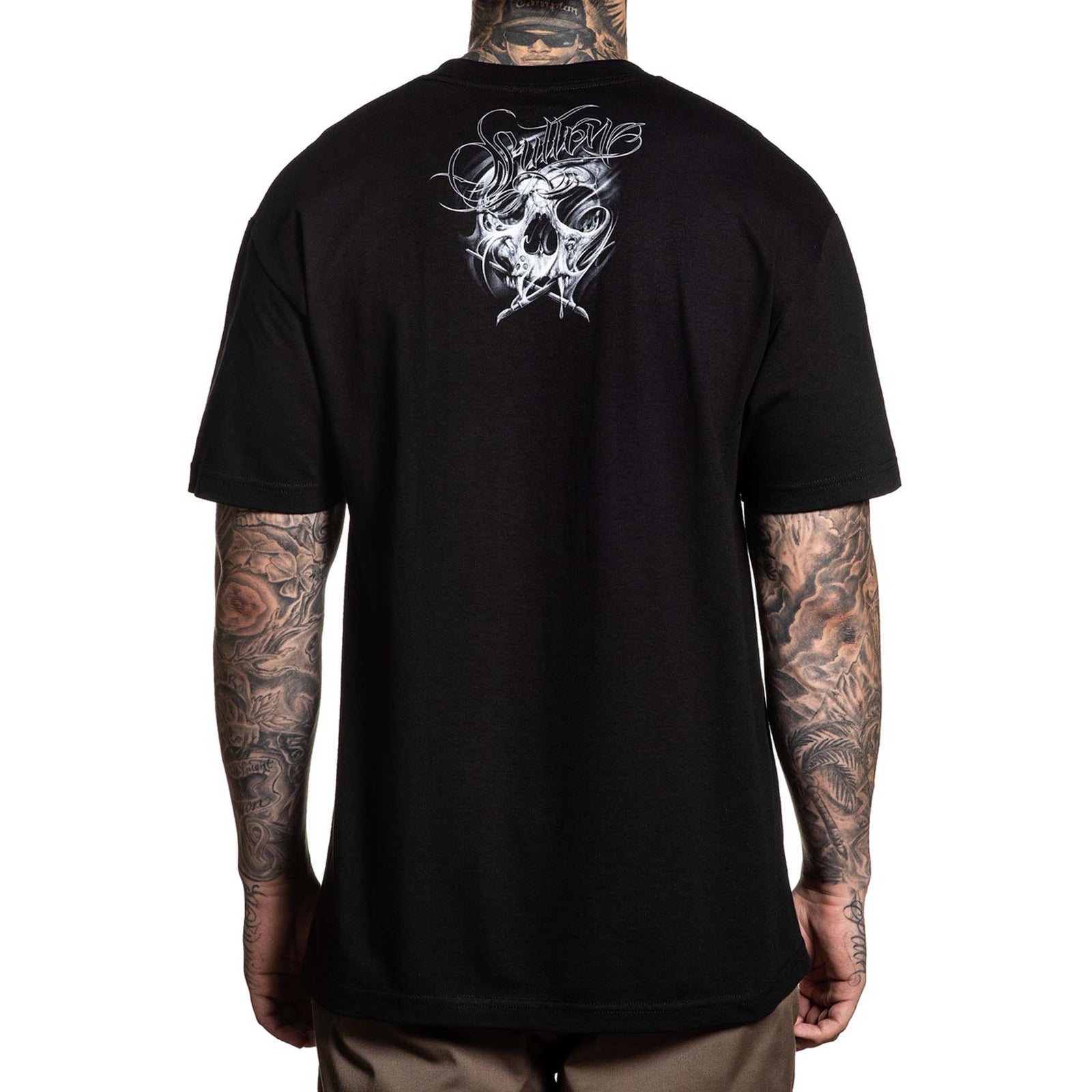 Nicholson Badge Standard Fit Mens T-Shirt-Mens T-Shirts & Tanks-Scarlett Dawn