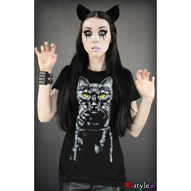 Night Cat Top-Womens Tops-Scarlett Dawn