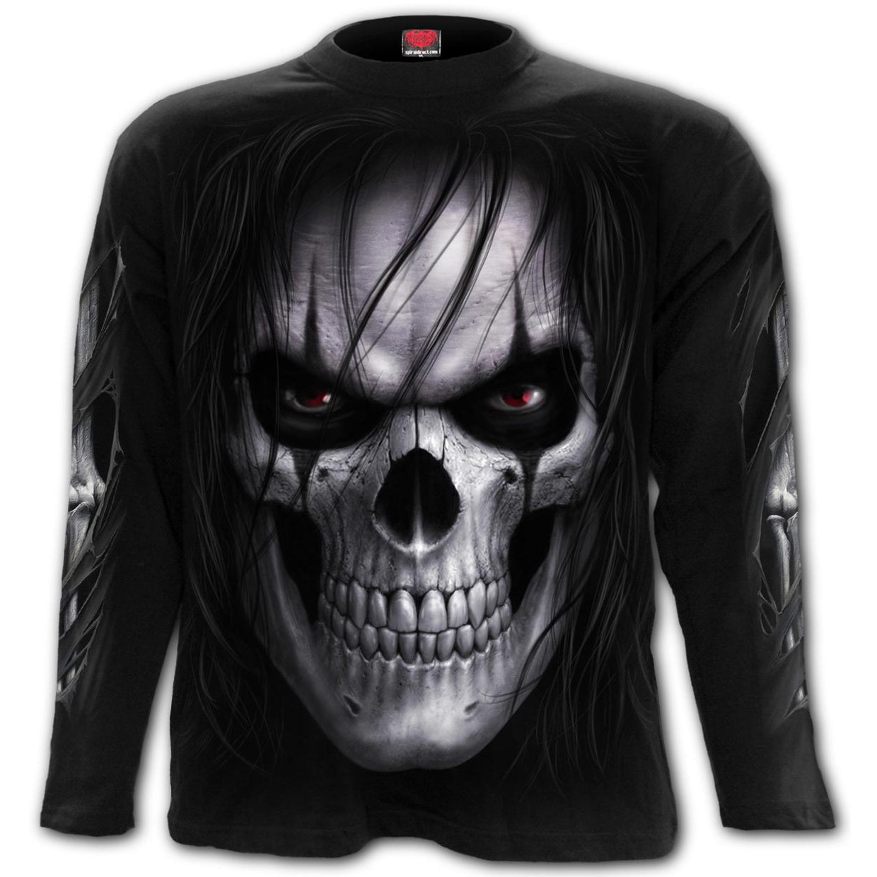 Night Stalker Long Sleeve Shirt-Mens Jumpers, Hoodies & Long Sleeves-Scarlett Dawn