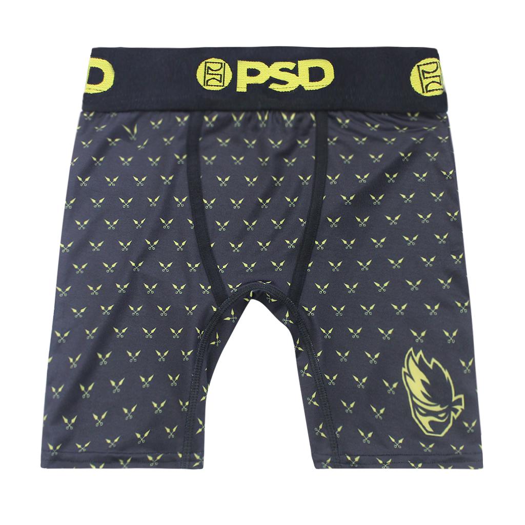 Ninja Blackout Youth Boxer Briefs-Baby, Toddler And Kids-Scarlett Dawn