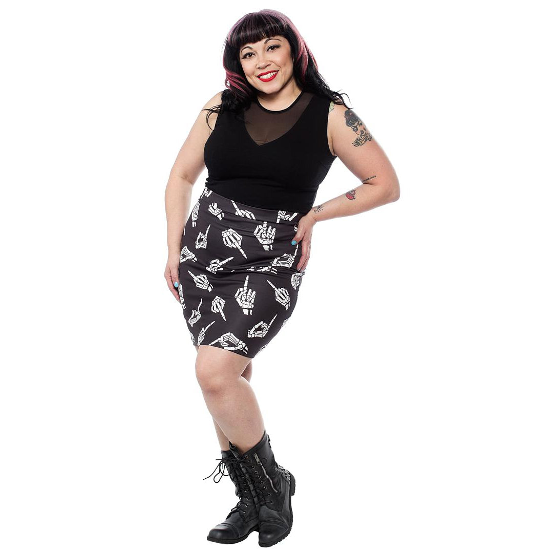 No Bones About It Mini Skirt-Womens Shorts & Skirts-Scarlett Dawn