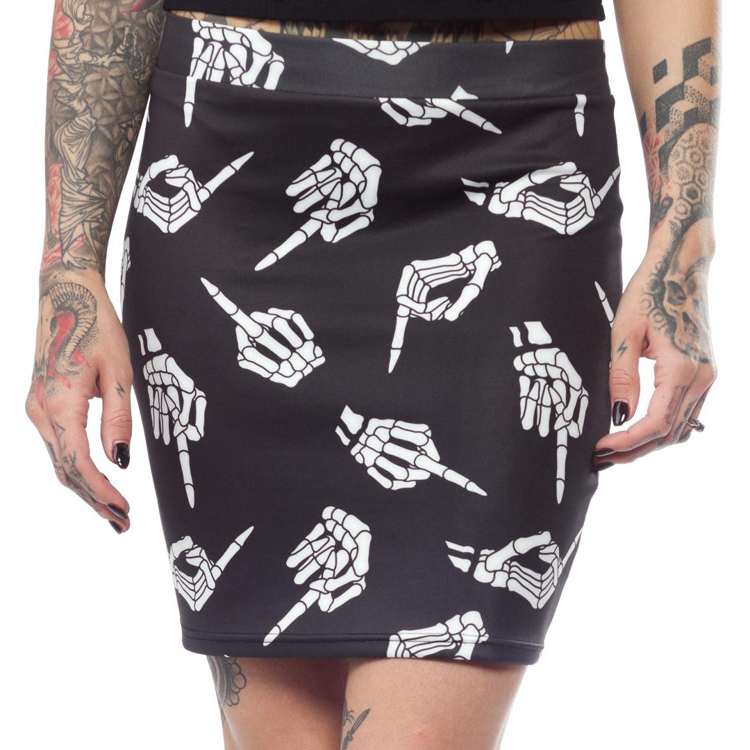 No Bones About It Mini Skirt-Womens Shorts & Skirts-Scarlett Dawn