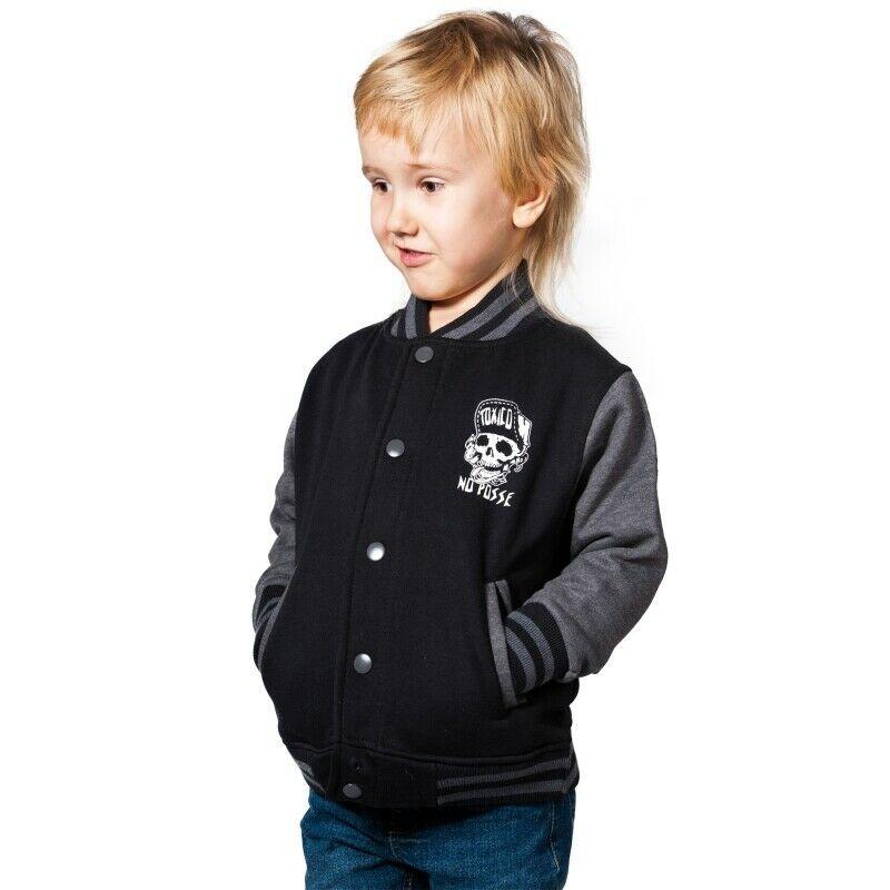 No Posse Kids Boys Varsity Jacket-Baby, Toddler And Kids-Scarlett Dawn
