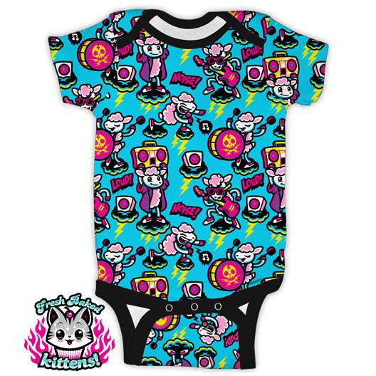 No Sleep Sheep Baby Romper-Baby, Toddler And Kids-Scarlett Dawn