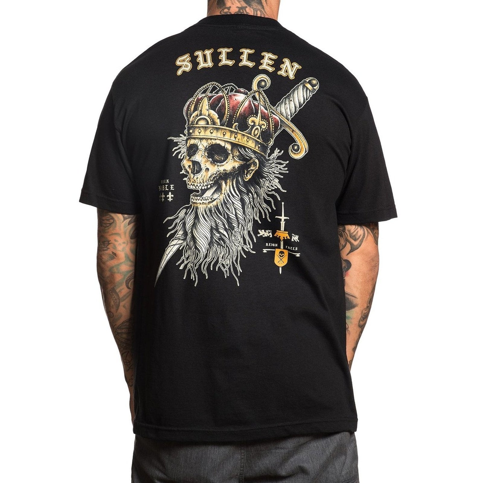 Noble King Standard Fit Mens T-Shirt-Mens T-Shirts & Tanks-Scarlett Dawn