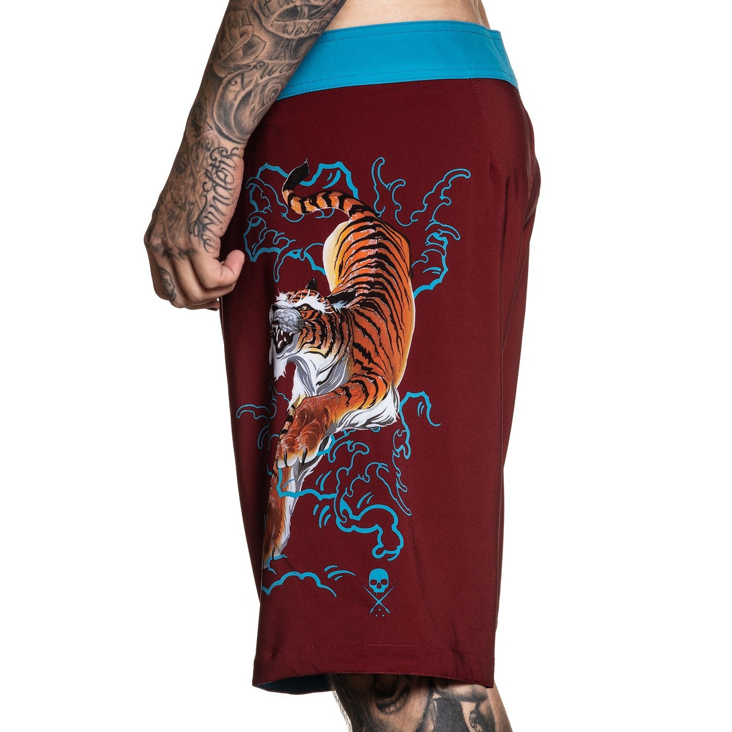 Noonan Tiger Board Shorts-Mens Shorts & Pants-Scarlett Dawn