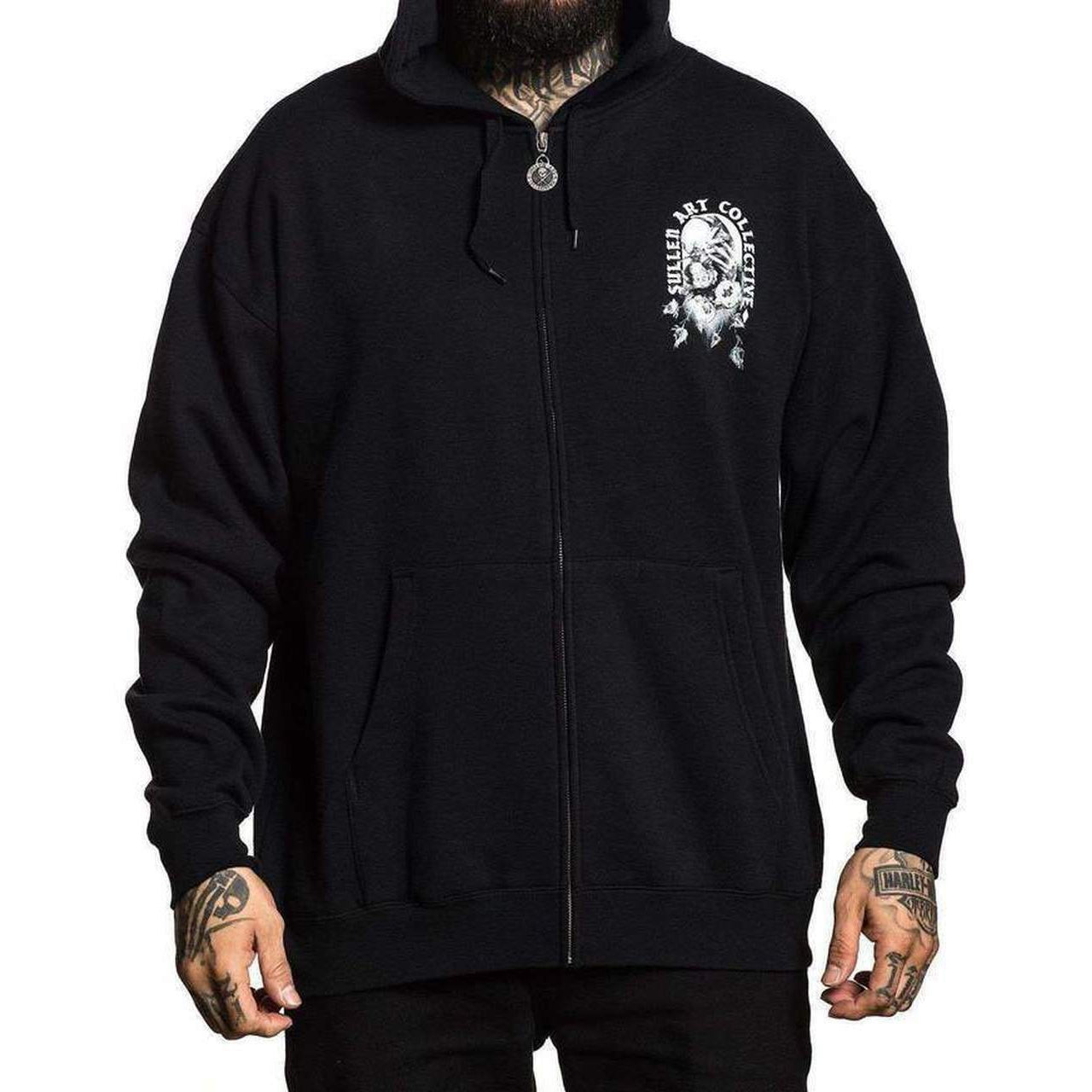 One More Fix Mens Zipped Hoodie-Mens Jumpers, Hoodies & Long Sleeves-Scarlett Dawn