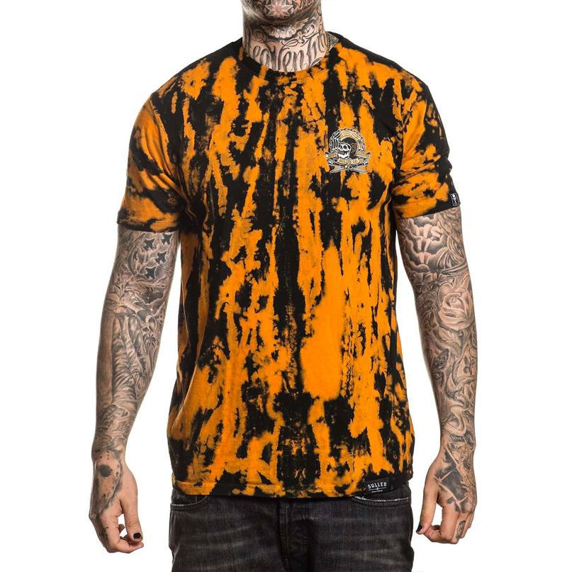 Orange Crush Premium Fit Mens T-Shirt-Mens T-Shirts & Tanks-Scarlett Dawn