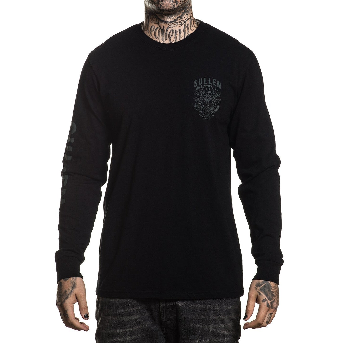 Ortega Long Sleeve Shirt-Mens Jumpers, Hoodies & Long Sleeves-Scarlett Dawn