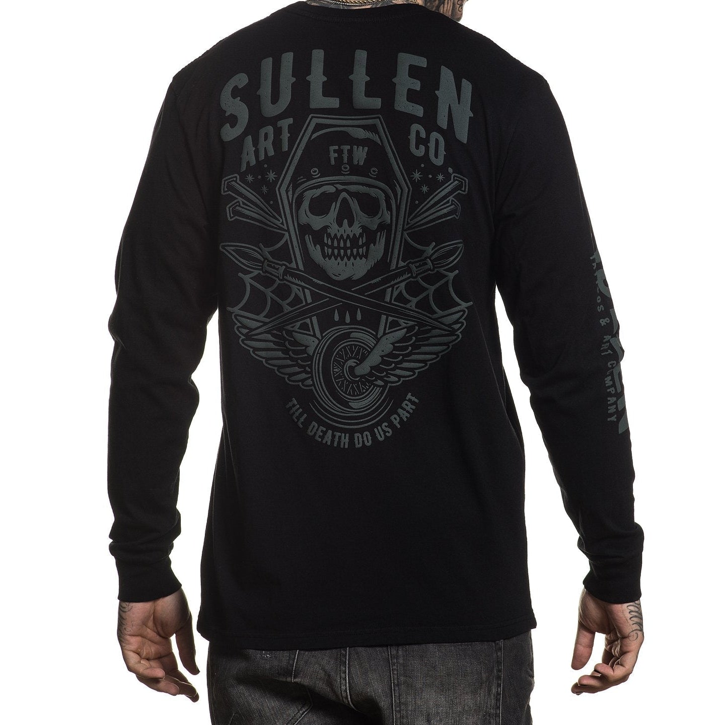 Ortega Long Sleeve Shirt-Mens Jumpers, Hoodies & Long Sleeves-Scarlett Dawn