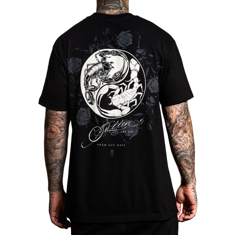 Painful Balance Premium Fit Mens T-Shirt-Mens T-Shirts &amp; Tanks-Scarlett Dawn