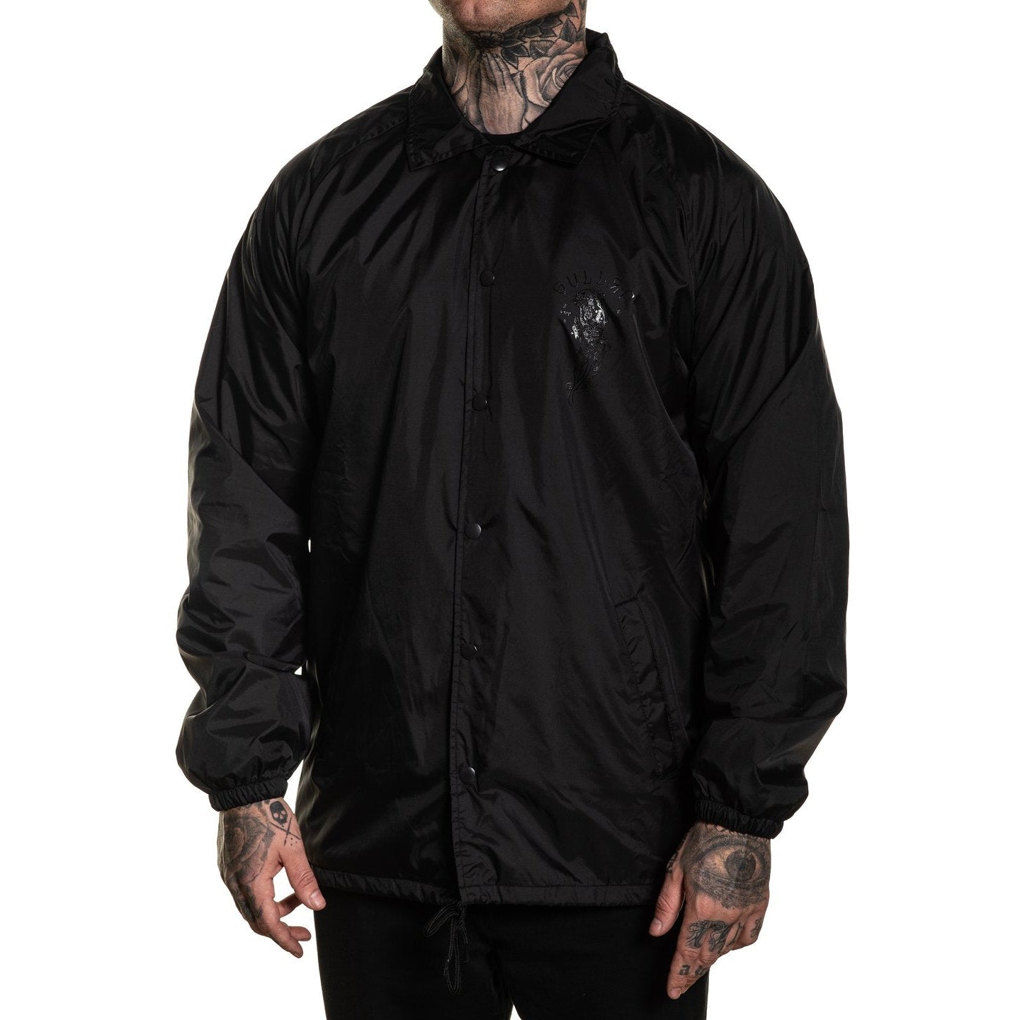 Panther Black Mens Jacket-Mens Jumpers, Hoodies & Long Sleeves-Scarlett Dawn