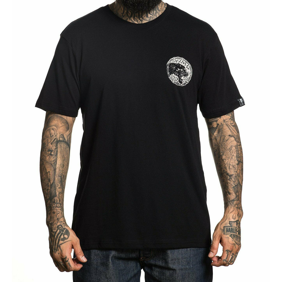 Panthers Tears Premium Fit Mens T-Shirt-Mens T-Shirts &amp; Tanks-Scarlett Dawn