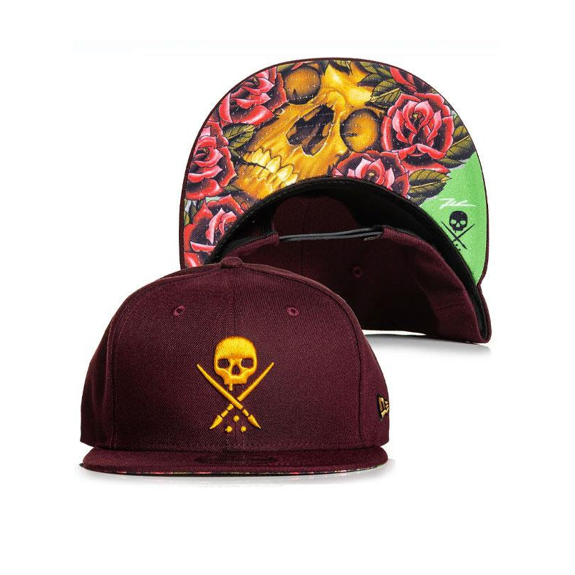 Peek Thru New Era Snapback Cap-Mens Beanies, Hats & Snapback Caps-Scarlett Dawn