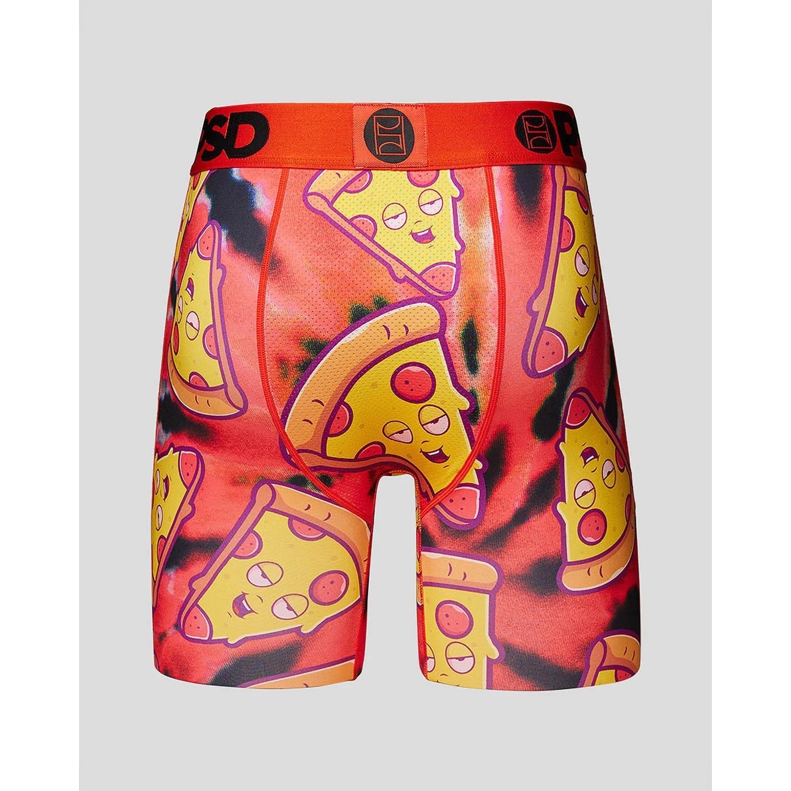 PSD Underwear Men's Boxer Briefs Pizza Drip Size: L Yellow 