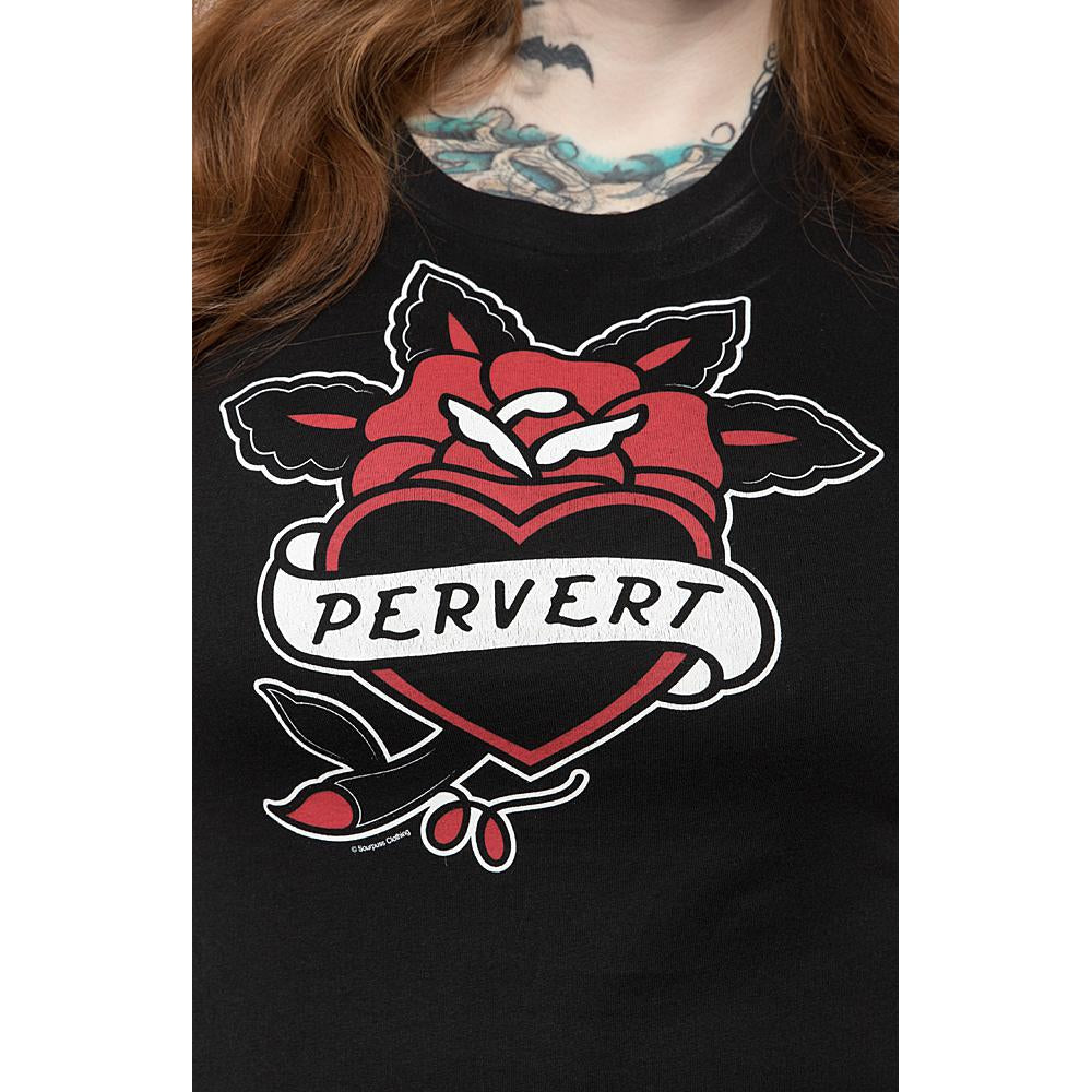 Pervert Top-Womens Tops-Scarlett Dawn